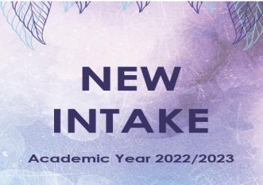 Admission for the Academic Year 2022/2023